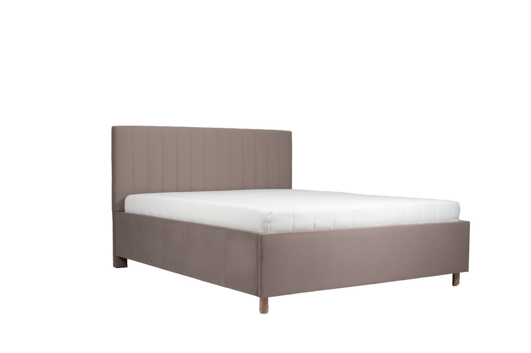 Кровать Garda Velutto “08” Серо-бежевый (140*200 см) - купить в Алматы | Center Matrasov