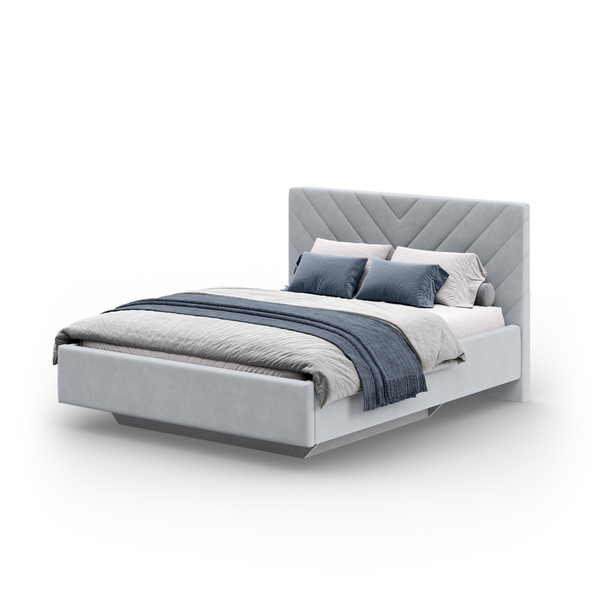 Кровать TIFFANY 2 AIR Велюр Зодиак100 (180 х 200 см) - купить в Алматы | Center Matrasov