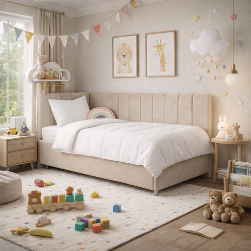 Кровать Мила угловая 1C  Galaxy Life 6