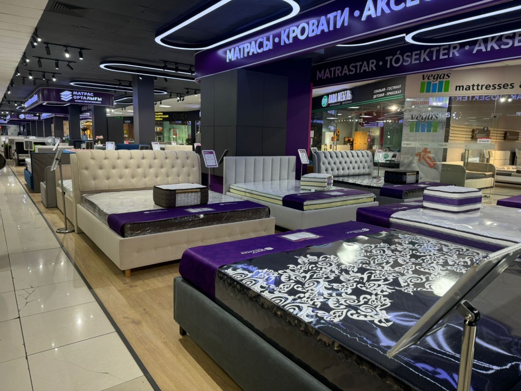 Зона матрасов