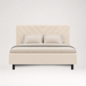 Кровать TIFFANY 2  FEET  (велюр Оникс ...