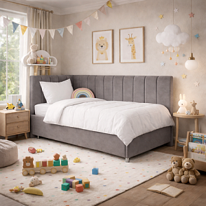 Кровать Мила угловая 1C  Galaxy Life 27