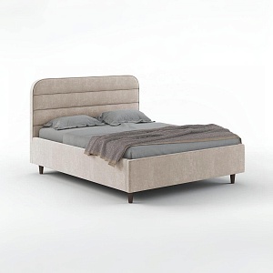 Кровать SKANDY Велюр Оникс 09/венге (180 х 200 см) 